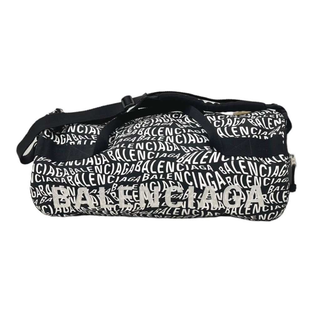 Balenciaga Monochrome Logo Gym/Travel Bag